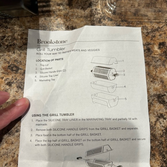 Brookstone Grill Tumbler - Picture 3 of 4